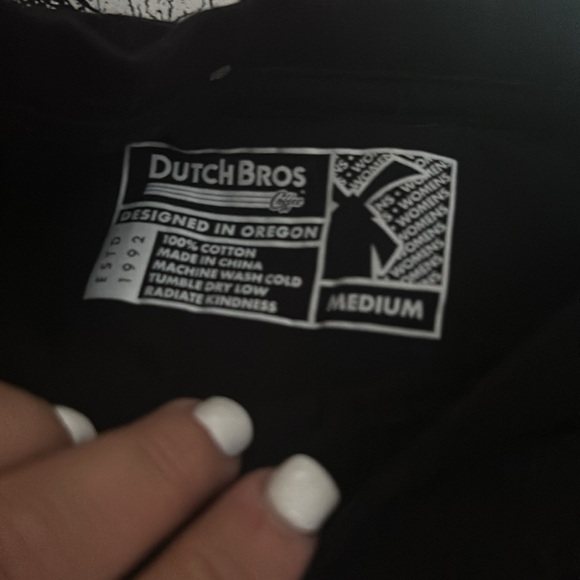 Dutch Bros “Drink One For Dane” 2024 Black SMALL+MEDIUM+LARGE +XXL+XXXL DB 1992 - Picture 6 of 7